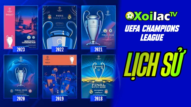 Kỷ lục và lịch sử UEFA Champions League trên Xoilac TV