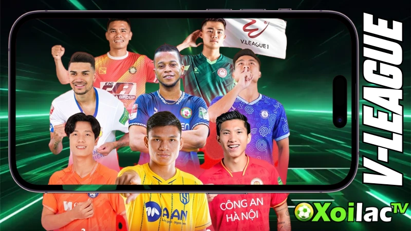 Lịch sử và các kỷ lục V-League trên Xoilac TV