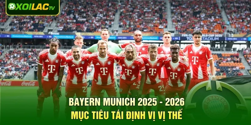 Bayern Munich 2025 - 2026 - Mục Tiêu Tái Định Vị Vị Thế